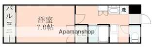 シティビル水前寺【706号室】の間取り