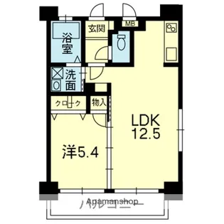 BIOS【802号室】の間取り