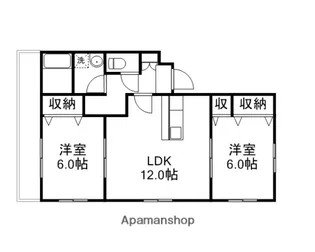 ケインズハウス【1階】の間取り