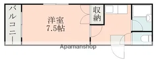 セゾン新屋敷【3階】の間取り
