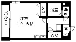 EFビル【2階】の間取り