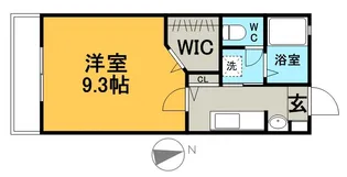 ルミエールマドカ【2階】の間取り