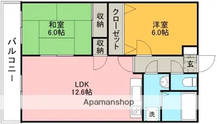 メゾン・ド・ルミエール【1階】の間取り