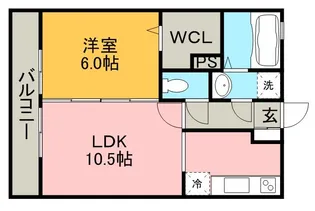 ハルトリーゲル【1階】の間取り