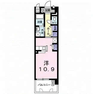 GRACEFUL平成【2階】の間取り