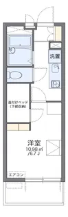 レオパレスNEXUS【301号室】の間取り