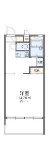 レオパレスサンライズマンション近見町【101号室】の間取り