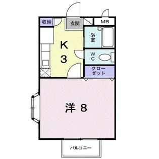 FAVORITE LIFE【1階】の間取り