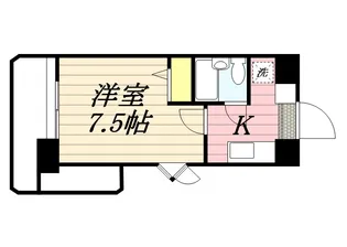 メゾン・ド・九品寺【8階】の間取り