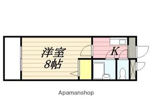 メゾン・ド・ルノン【1階】の間取り