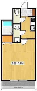 クロノス25上熊本【6階】の間取り