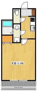 クロノス25上熊本【9階】の間取り