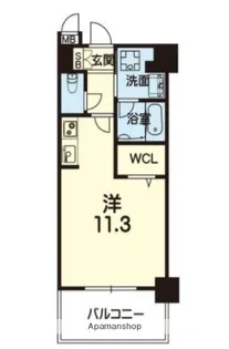 エンクレスト新屋敷【10階】の間取り