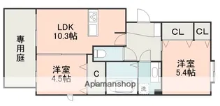 JK新外【1階】の間取り
