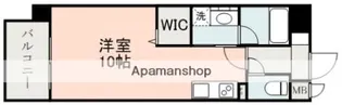 ロザリアン紺屋町【12階】の間取り