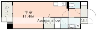グラーヴェ水前寺【5階】の間取り