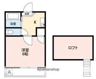ライズ国府【1階】の間取り