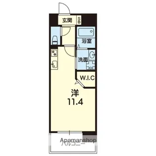 グレース本荘【1201号室】の間取り