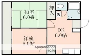 RICH1番館A【1階】の間取り