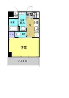 CASA BIANCA 九品寺【2階】の間取り