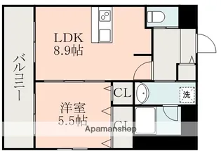 REVE DE H 京町【4階】の間取り