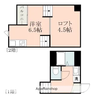 ファースト松橋【2階】の間取り