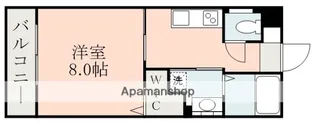 LUZ嘉島【4階】の間取り