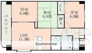 ルミナス【5階】の間取り