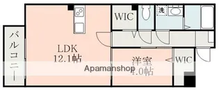 ハイムセラ嘉島【3階】の間取り
