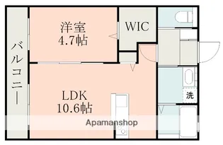 (セキスイ)ドゥ・アンディオール小島【2階】の間取り