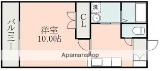 ライズ平成さくら通り【2階】の間取り