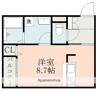 マーレ光の森【1階】の間取り