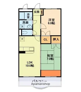 AVANDELAGARE(アヴァンドラガール)【2階】の間取り