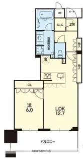 熊本県熊本市西区春日3丁目【マンション】の間取り