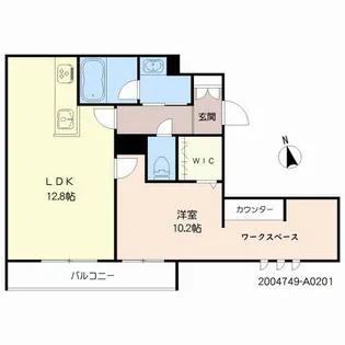 シャーメゾン藤崎宮【2階】の間取り