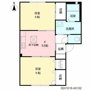 T・Sファミール Ⅰ棟【1階】の間取り