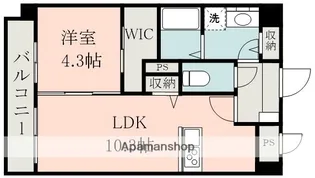 嘉島EASTONE BUILDING【4階】の間取り