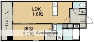 ヒルクレストELGRAND本山【2階】の間取り