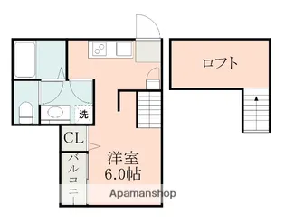 セジュール琴平【1階】の間取り