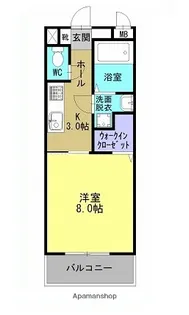 オレンジ【2階】の間取り