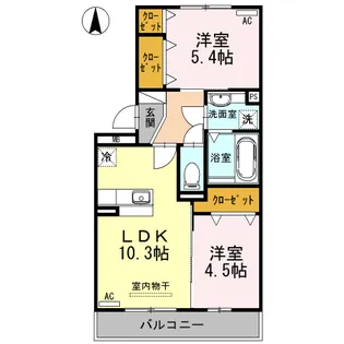 Neutral88【3階】の間取り