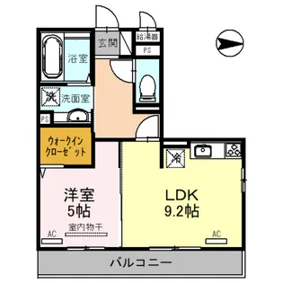 セレブ琴平【3階】の間取り