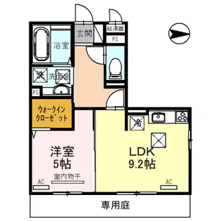 セレブ琴平【1階】の間取り