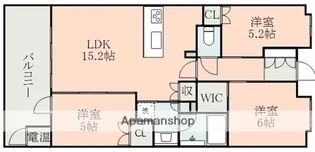 クレアネクスト尾ノ上レジデンス【8階】の間取り