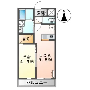 PLUMA BRANCA【2階】の間取り