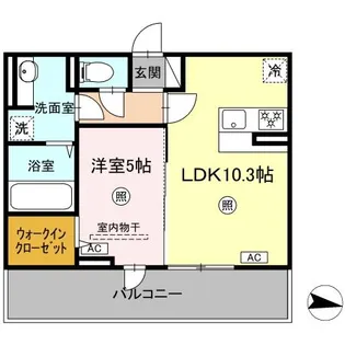 コートドール7【3階】の間取り