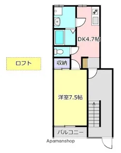 ROUTE3【2階】の間取り