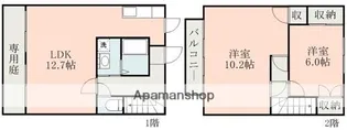 メゾネット・スタイルA【1階】の間取り