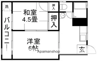 ベルツリーハイツ【2階】の間取り