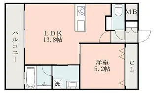 サムティ迎町【3階】の間取り